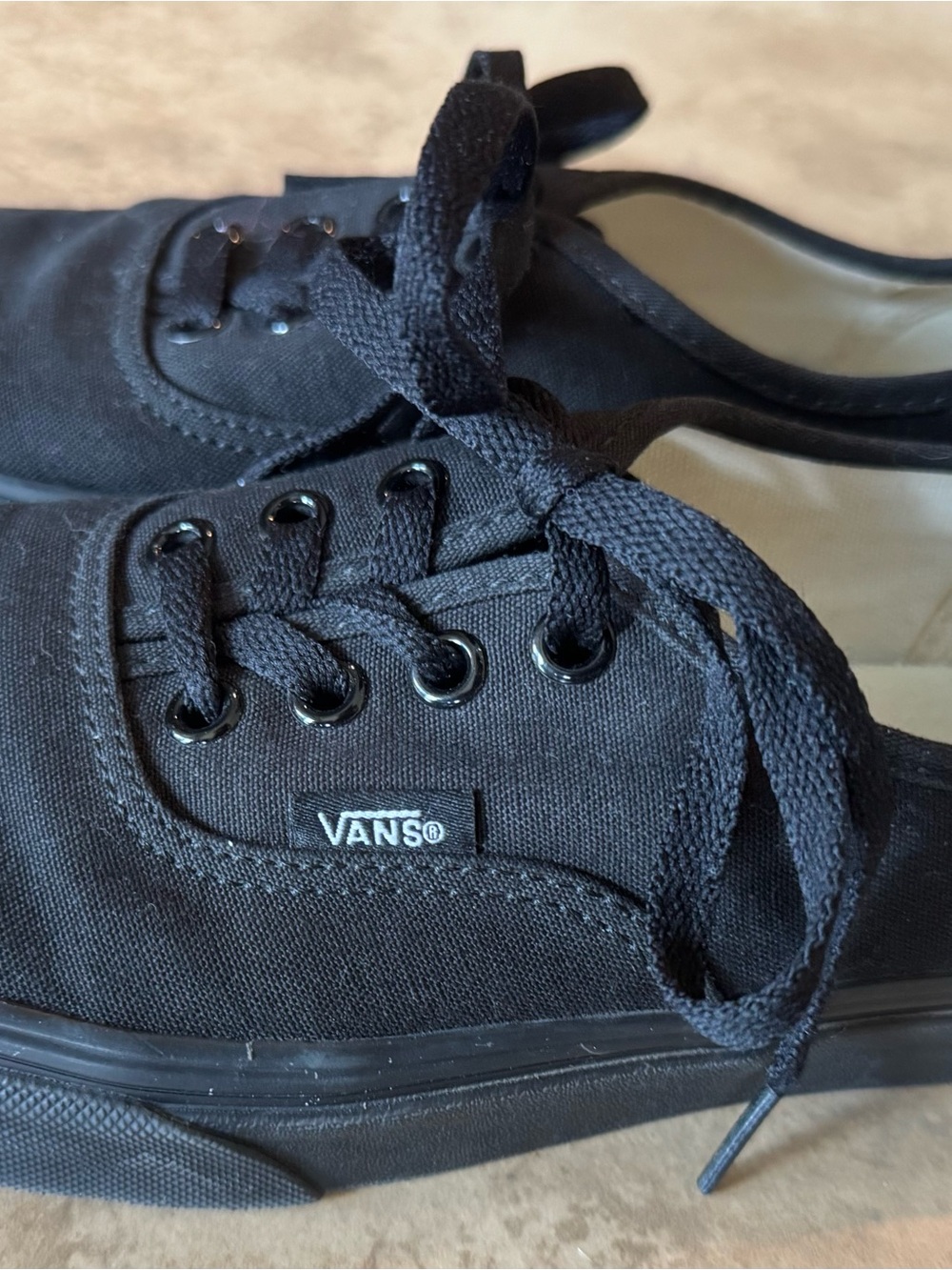 Vans Authentic Canvas Sneakers - Black